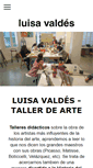 Mobile Screenshot of luisavaldes.com